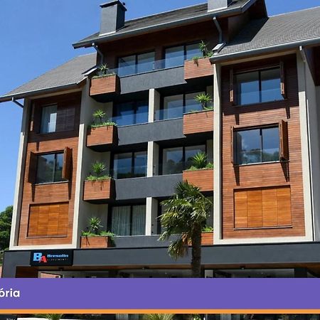 Rosa Edificio Victoria Apartment Gramado Exterior foto